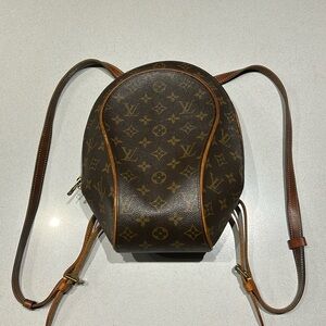 Louis Vuitton monogram ellipse bowling backpack purse bag